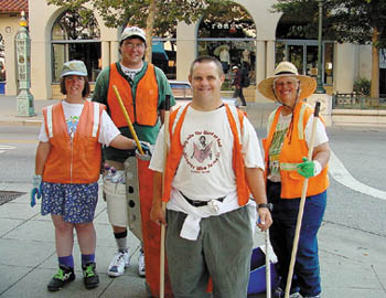 Downtown Litter Abatement Crew