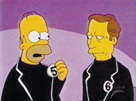 Patrick McGoohan on 'The Simpsons'