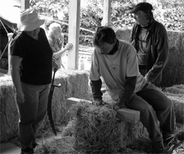 One bale at a time