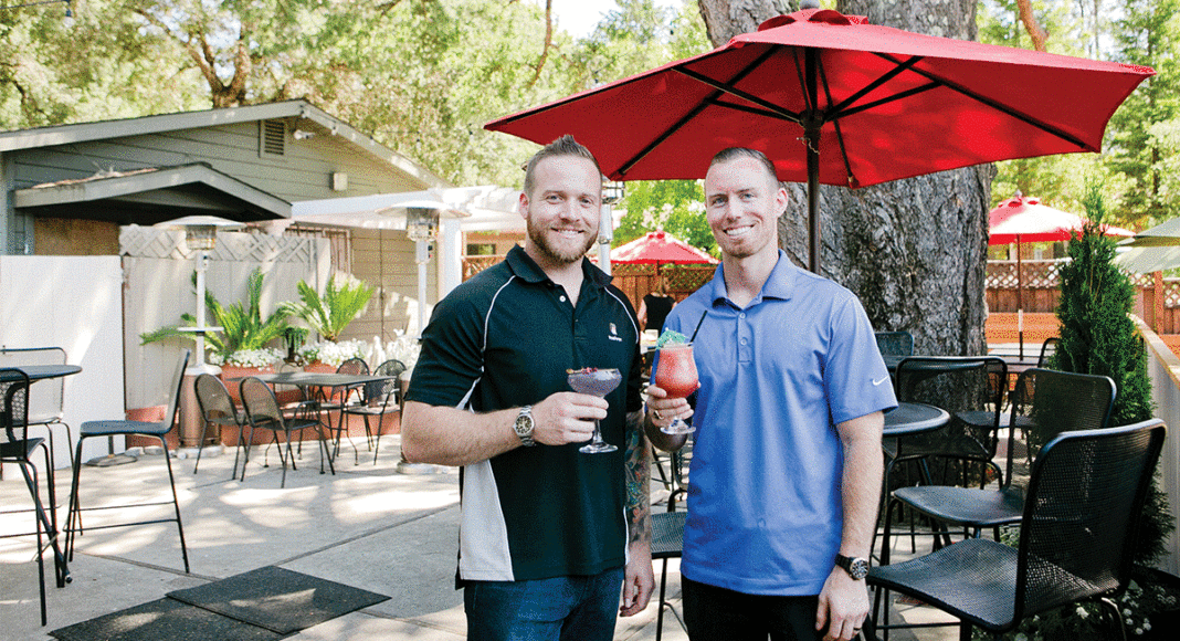 Taylor Fontana and Ryan Fontana, new owners of Malone's Grille in Scotts Valley
