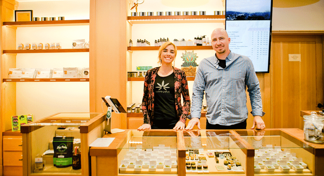 legalized cannabis Louisa and Colin Disheroon of Santa Cruz Naturals