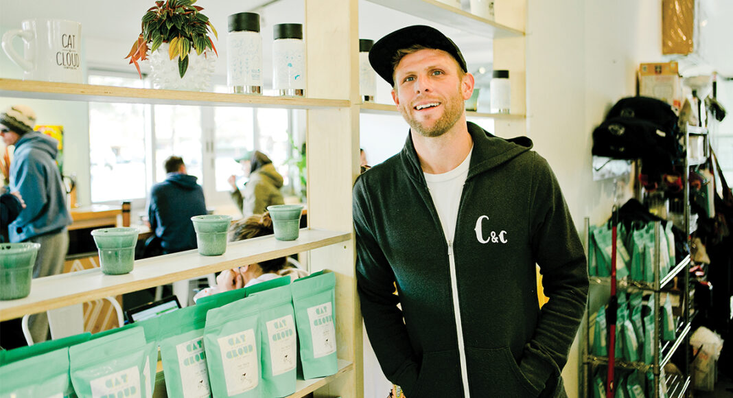Jared Truby of Cat & Cloud coffee