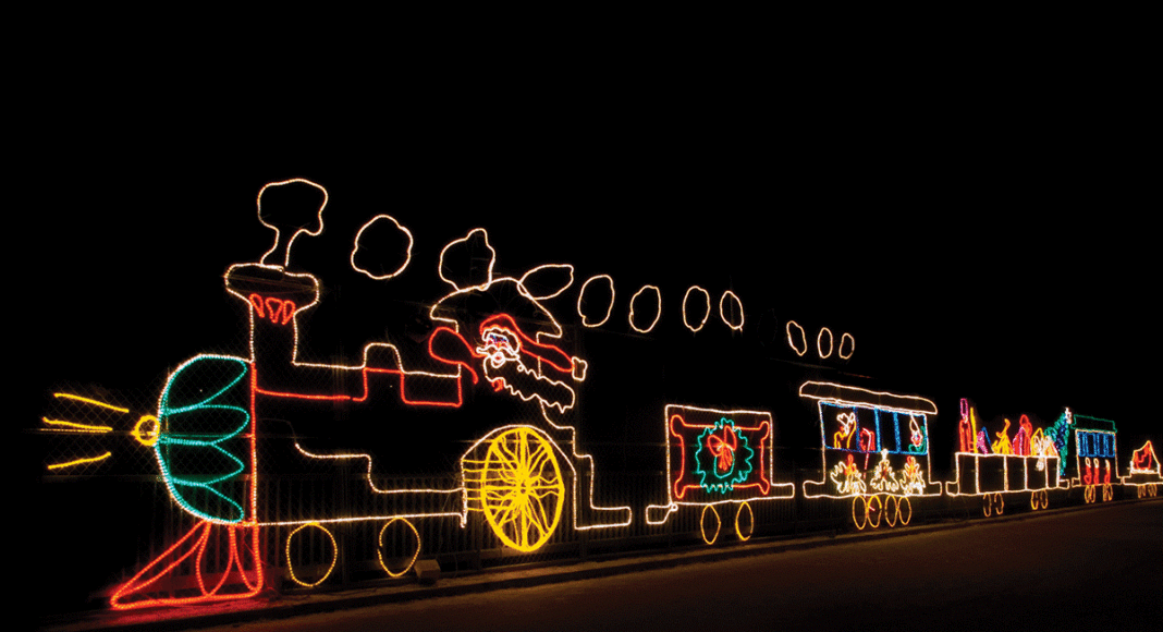 Santa Cruz Holiday Lights Train