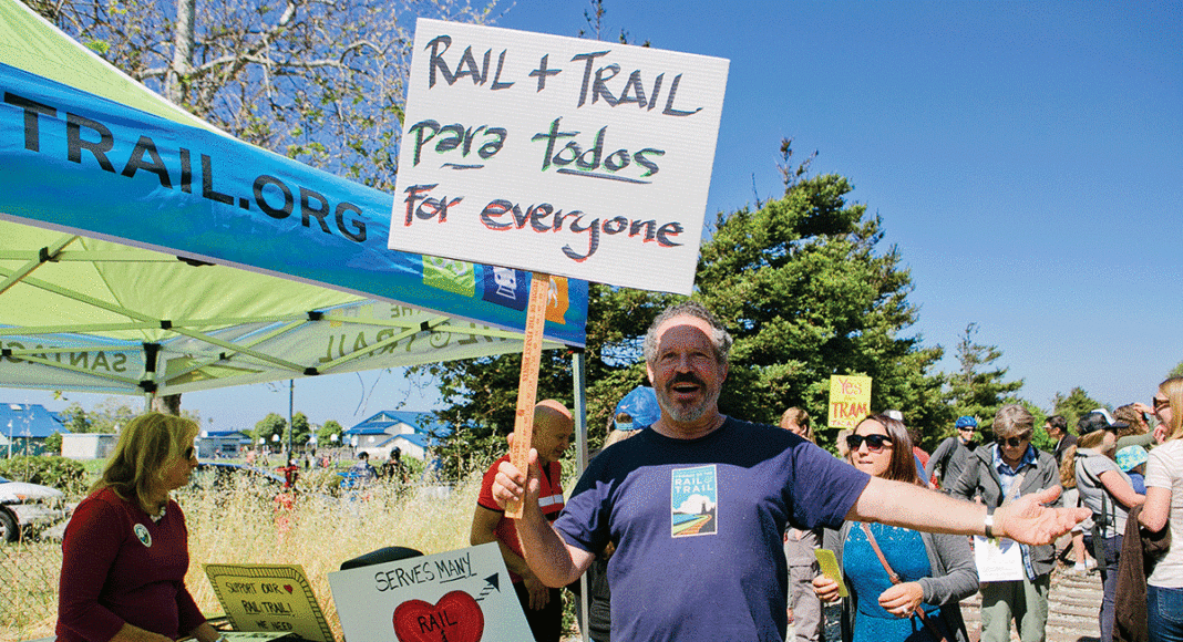 rail trail density