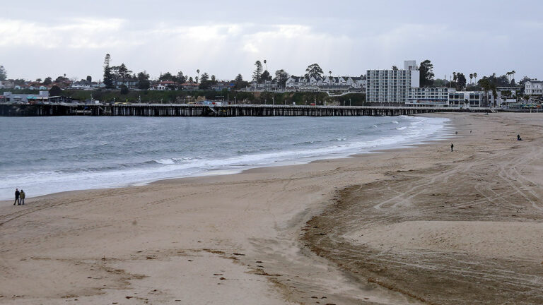 Man Drowns at Main Beach in Santa Cruz Two Children Rescued