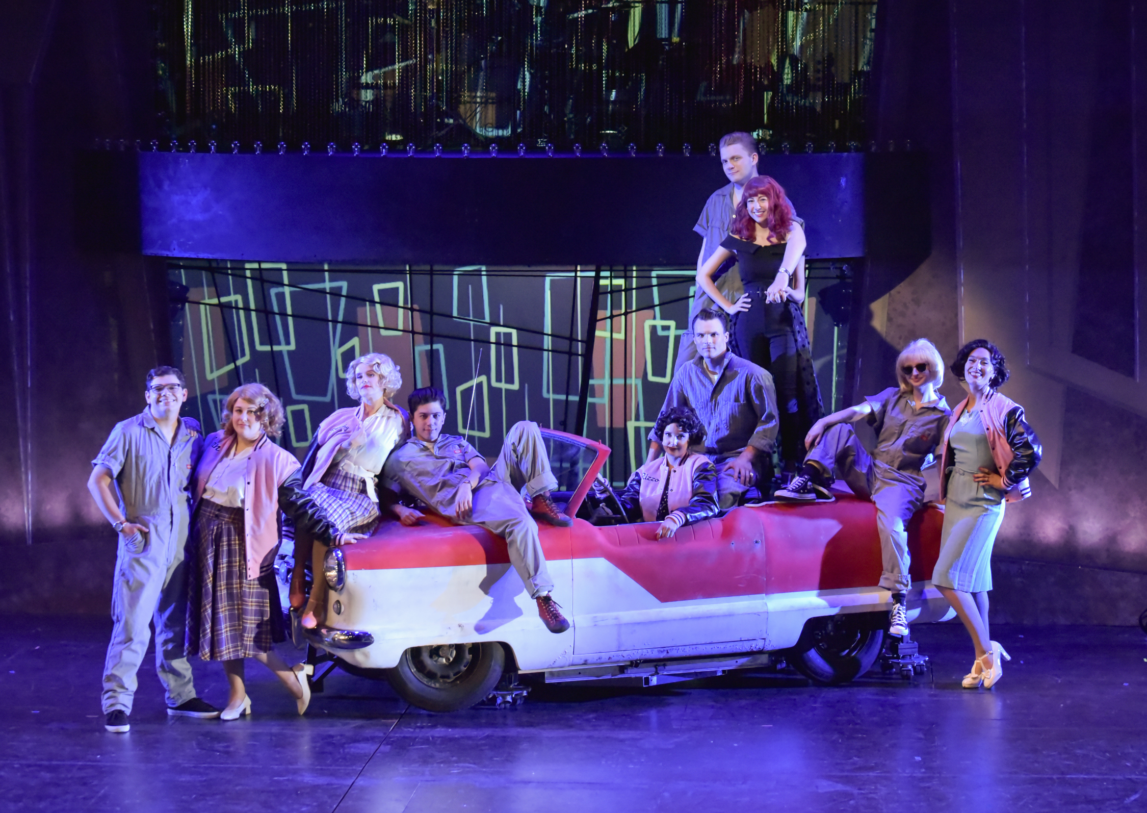 Review Cabrillo Stage s Clever and Funny Take on Grease Good