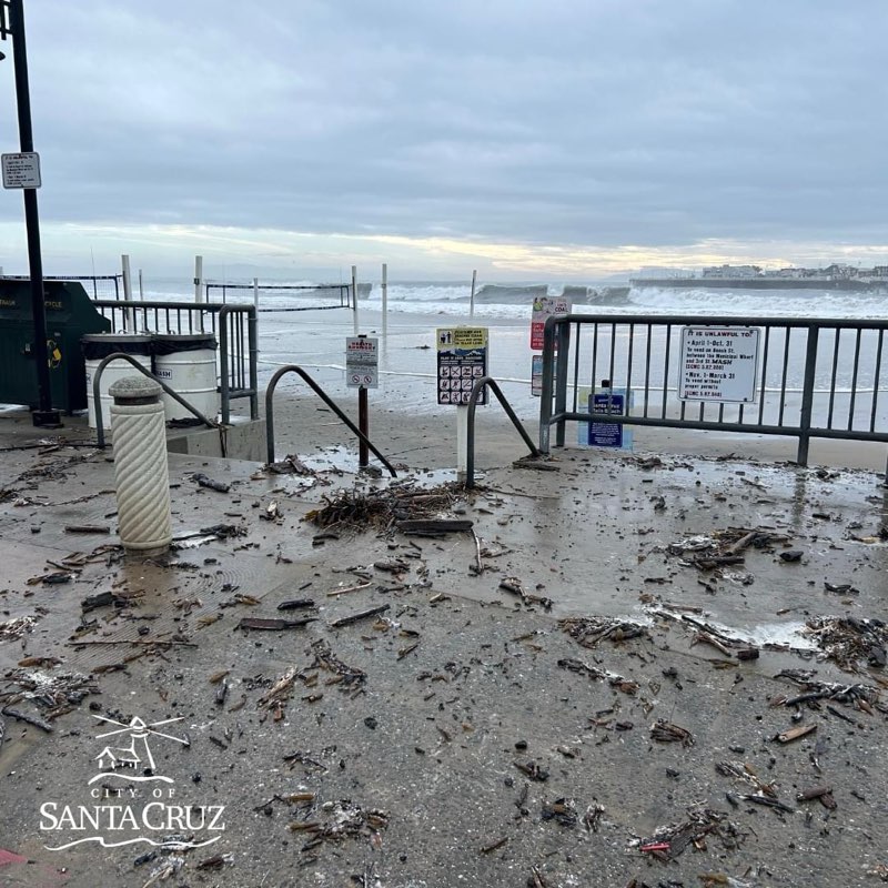 Santa Cruz Wharf Reopens After Storm Good Times