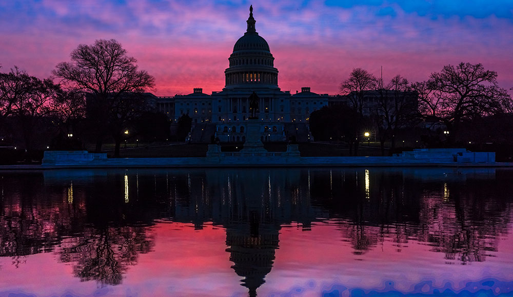 Capitol Building with dome